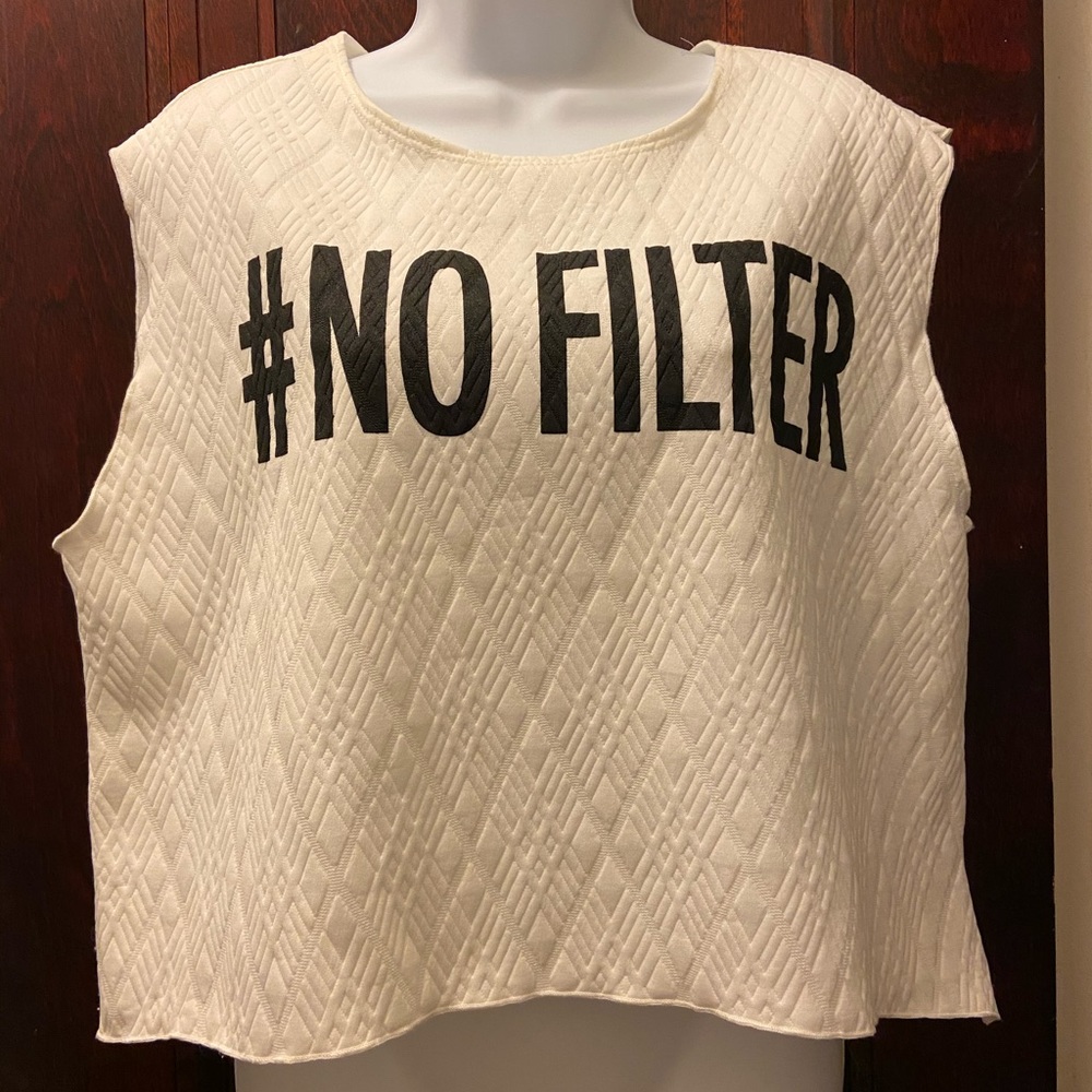 #No Filter Tank Top
